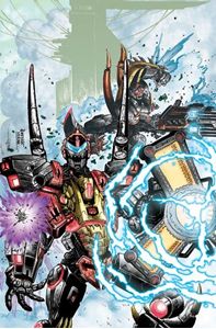 Picture of FALL OF CYBERTRON 03 - COVER ART PRINT