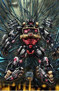 Picture of FALL OF CYBERTRON 05 - COVER ART PRINT