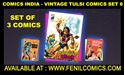 Picture of COMICS INDIA VINTAGE TULSI COMICS SET 6 (GLOSSY PAPER)